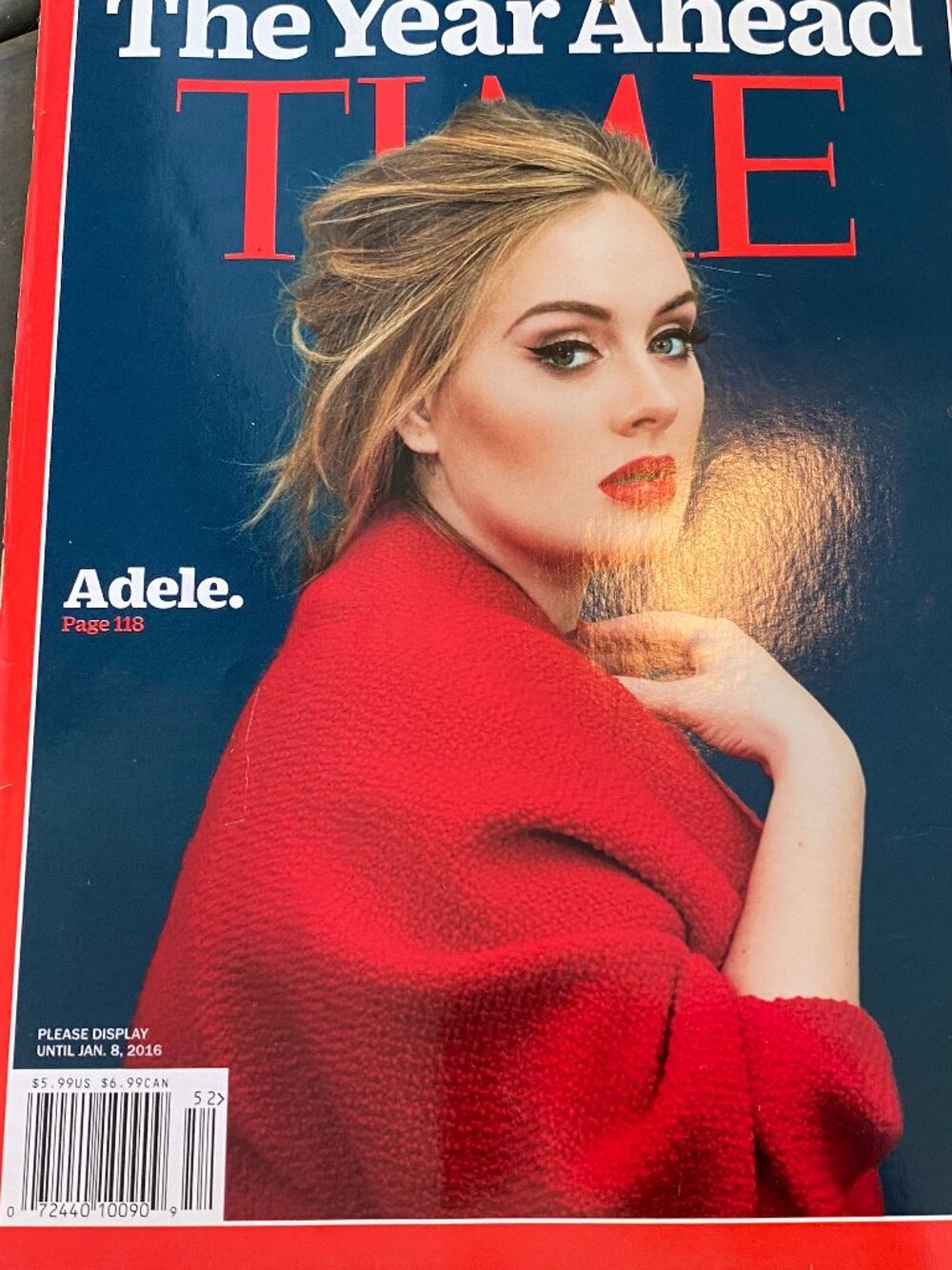 Time-The Year Ahead-Adele- Dec. 28, 2015